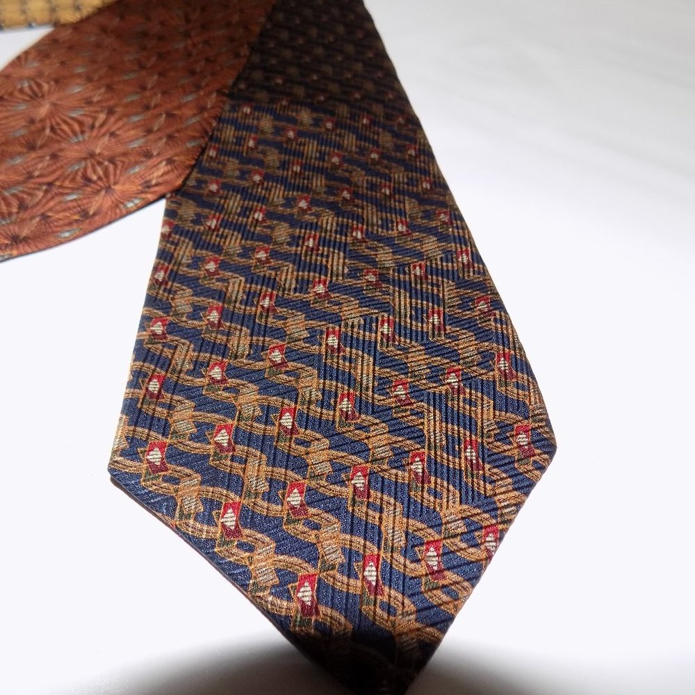 Bill Blass Black Label Ties Lot of 3 - Picture 4 of 5